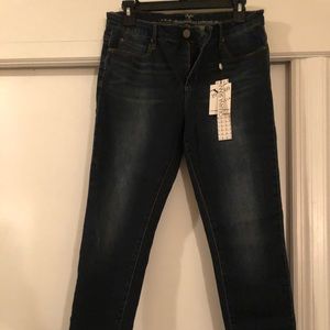 V 19-69 dark wash stretch skinny jeans
